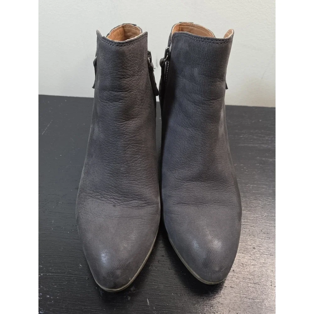 Frye Women's Judith Double Zip Grqy Ankle Booties, Size 7.5 M, 2.5